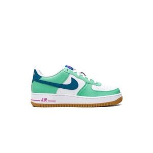 Nike Air Force 1 Play Sneakers Kid Shoes Leather Mint Green White Size 3 Youth